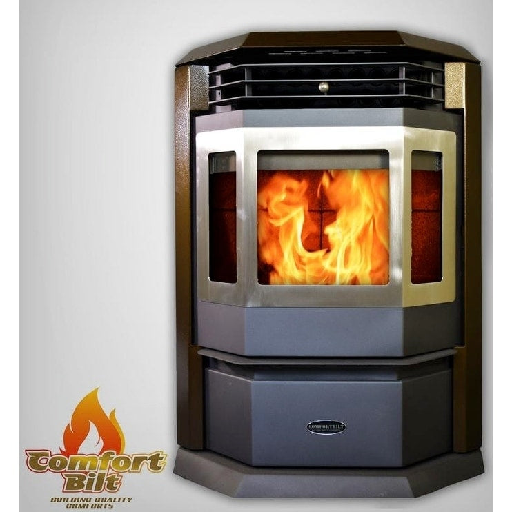 Comfortbilt Hp22 Ss Golden Brown Pellet Stove