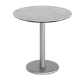 Commercial All Weather Hpl Tabletop With Round Base