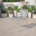 Lancaster Home Aluminum Slat Back Chair