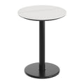 Commercial Hpl Tabletop With Table Height Round Base