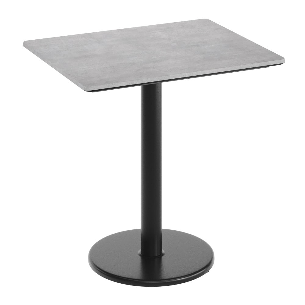 Commercial Hpl Tabletop With Table Height Round Base 29.75 W X 23.75 D X 29.5 H