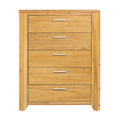 Compact 5 Drawer Dresser Perfect Bedroom Storage Solution With Organizer Features