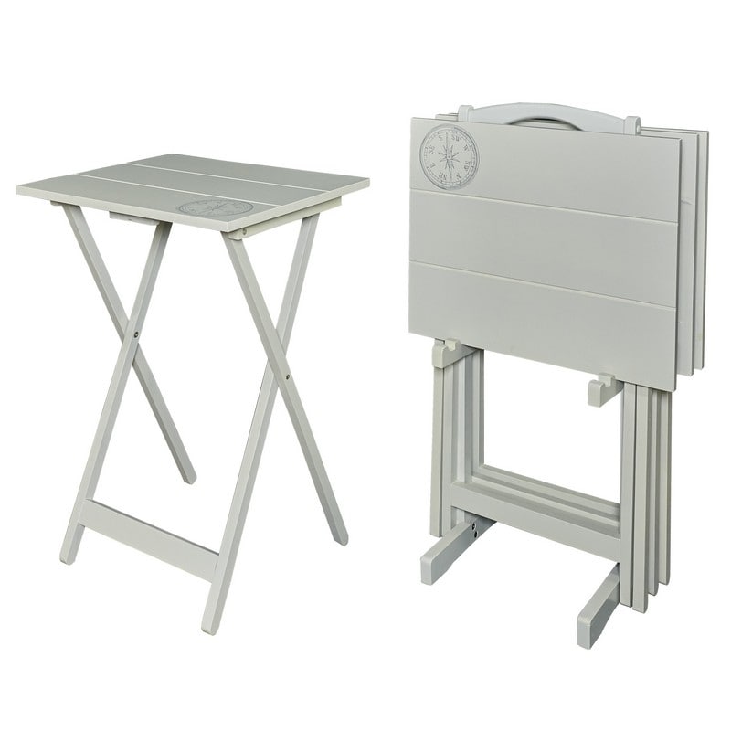 Compass Tray Table Set