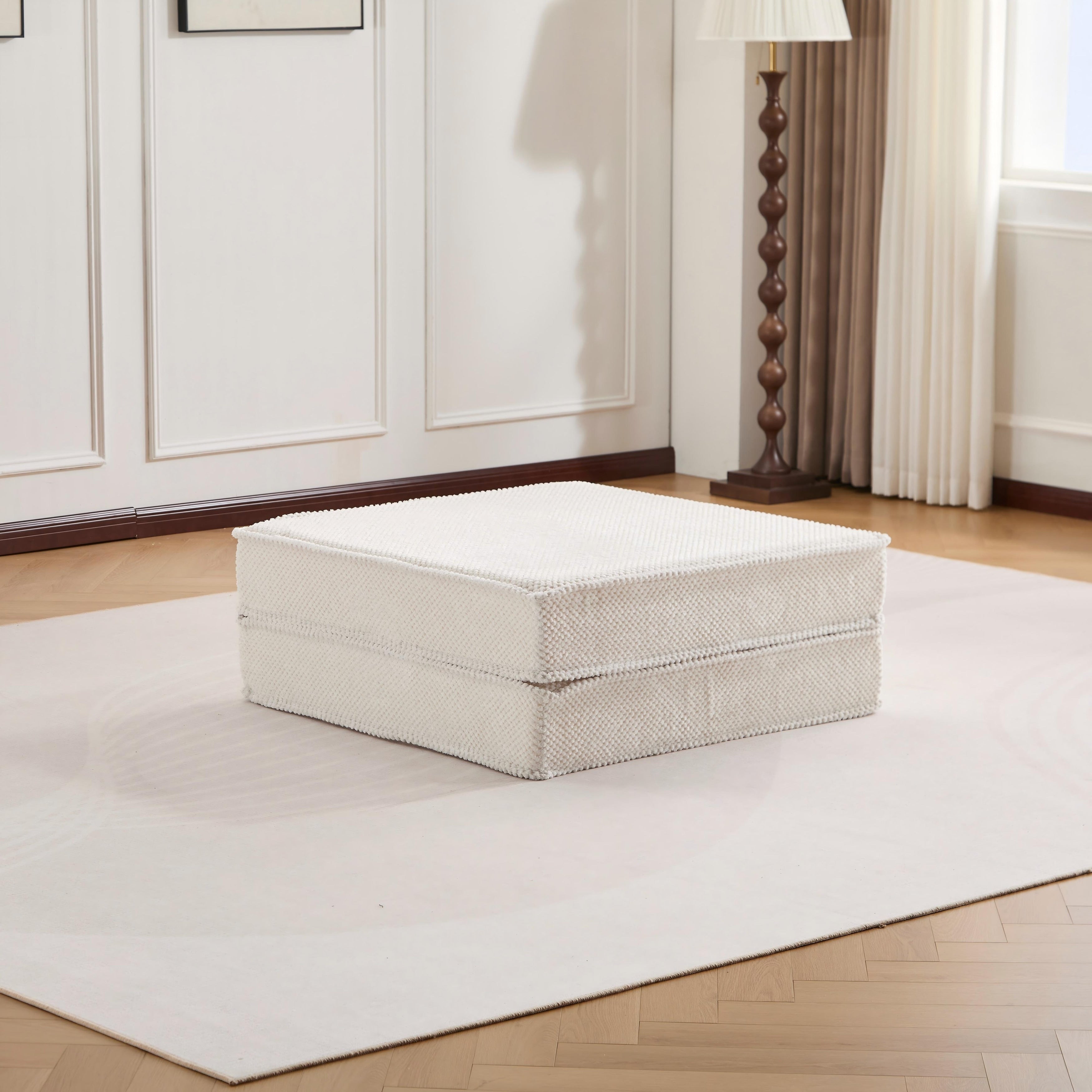 Compression Mahjong Sofa Convertible Floor Sofa Bed Diy Boneless Modular Sectional Sofa No Assembly Required