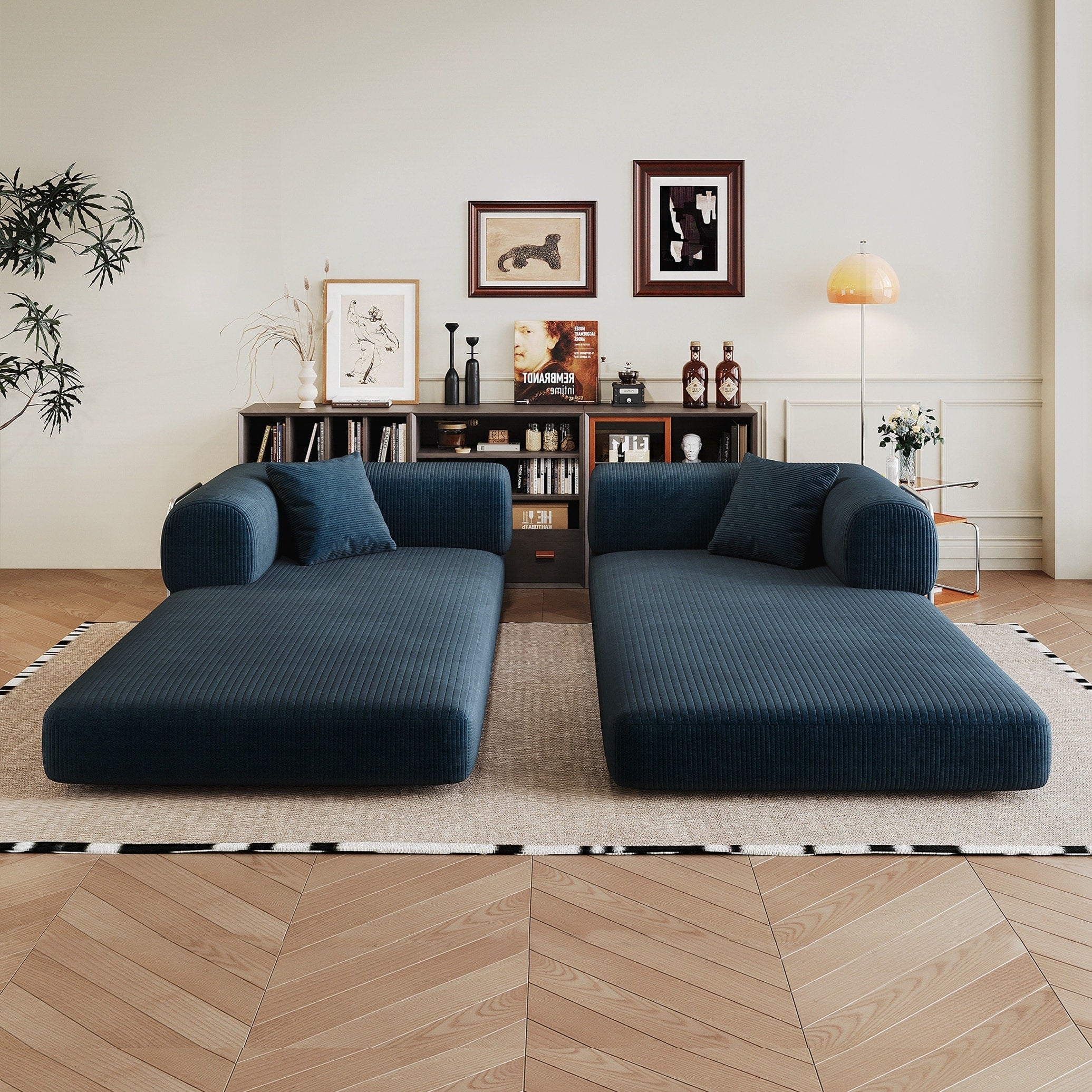 Compression Sofa Convertible Floor Sofa Bed With Pillow Back Support Armrest Comfy Futon Couch Sleeper Bed