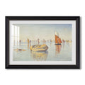 Concarneau Quiet Morning Opus 219 1891 Paul Signac Custom Framed Print