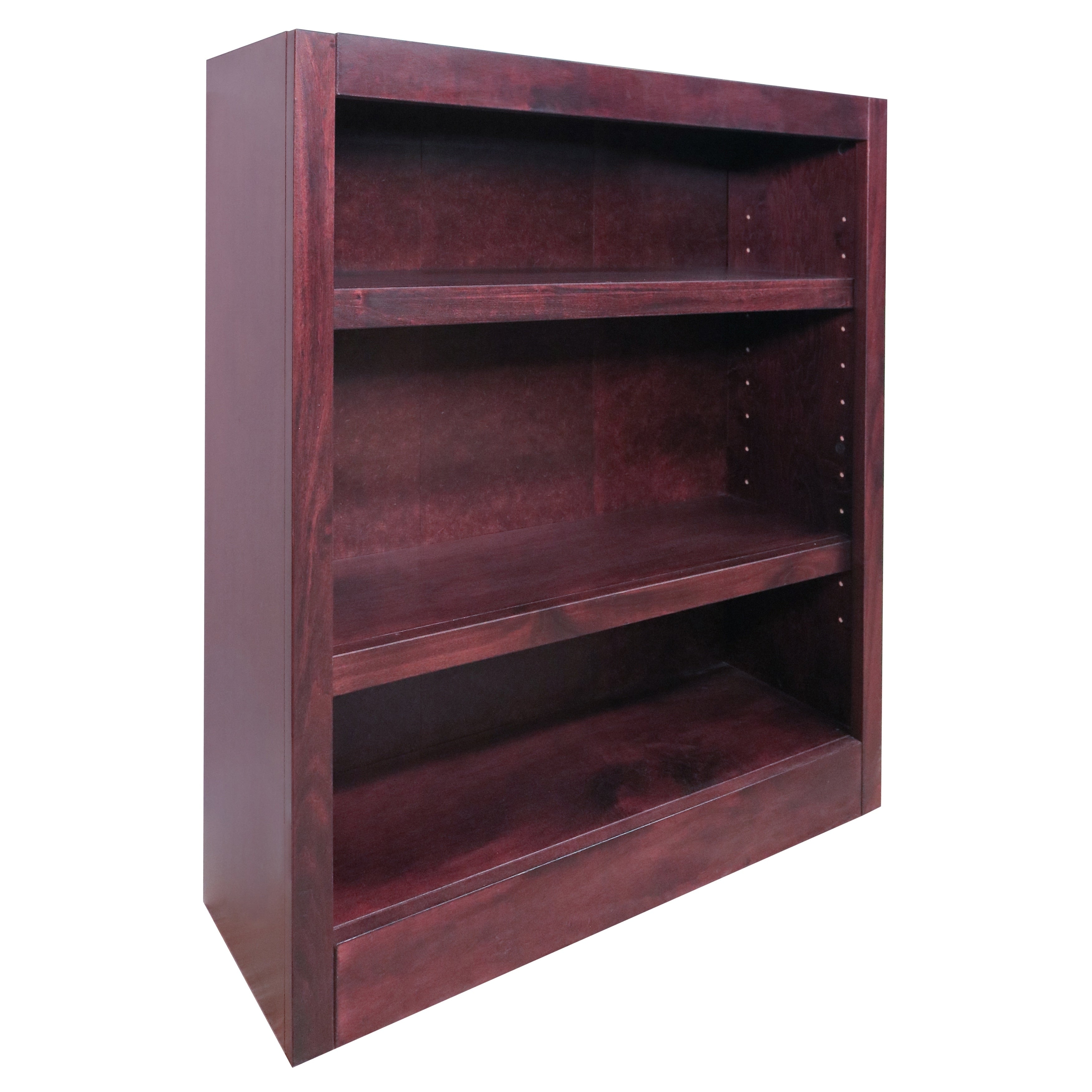 Concepts In Wood Mi3036 Single Wide Bookcase 3 Shelves
