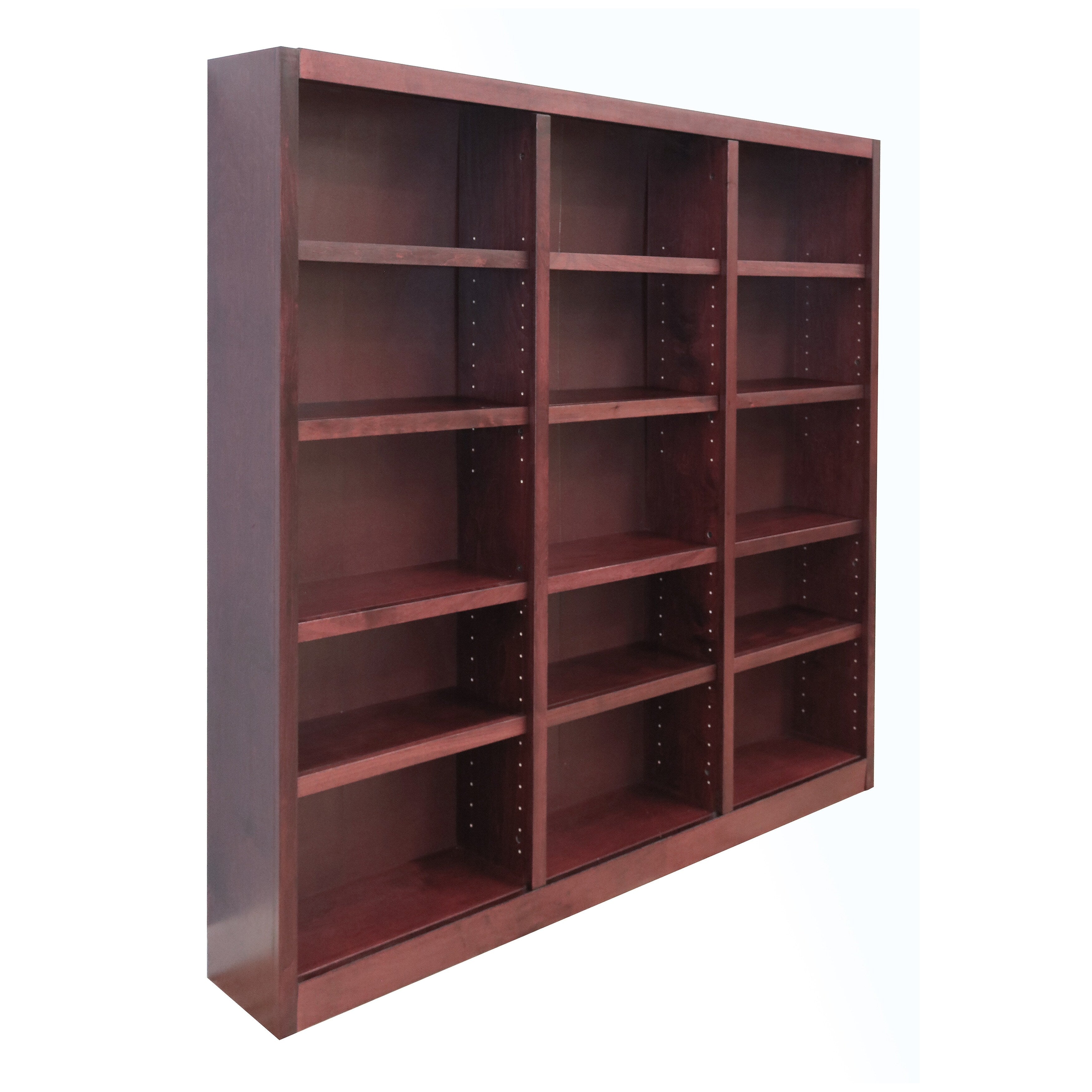 Concepts In Wood Mi7272 72 X 72 Wall Storage Unit Cherry Finish