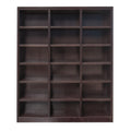 Concepts In Wood Mi7284 72 X 84 Wall Storage Unit Cherry Finish