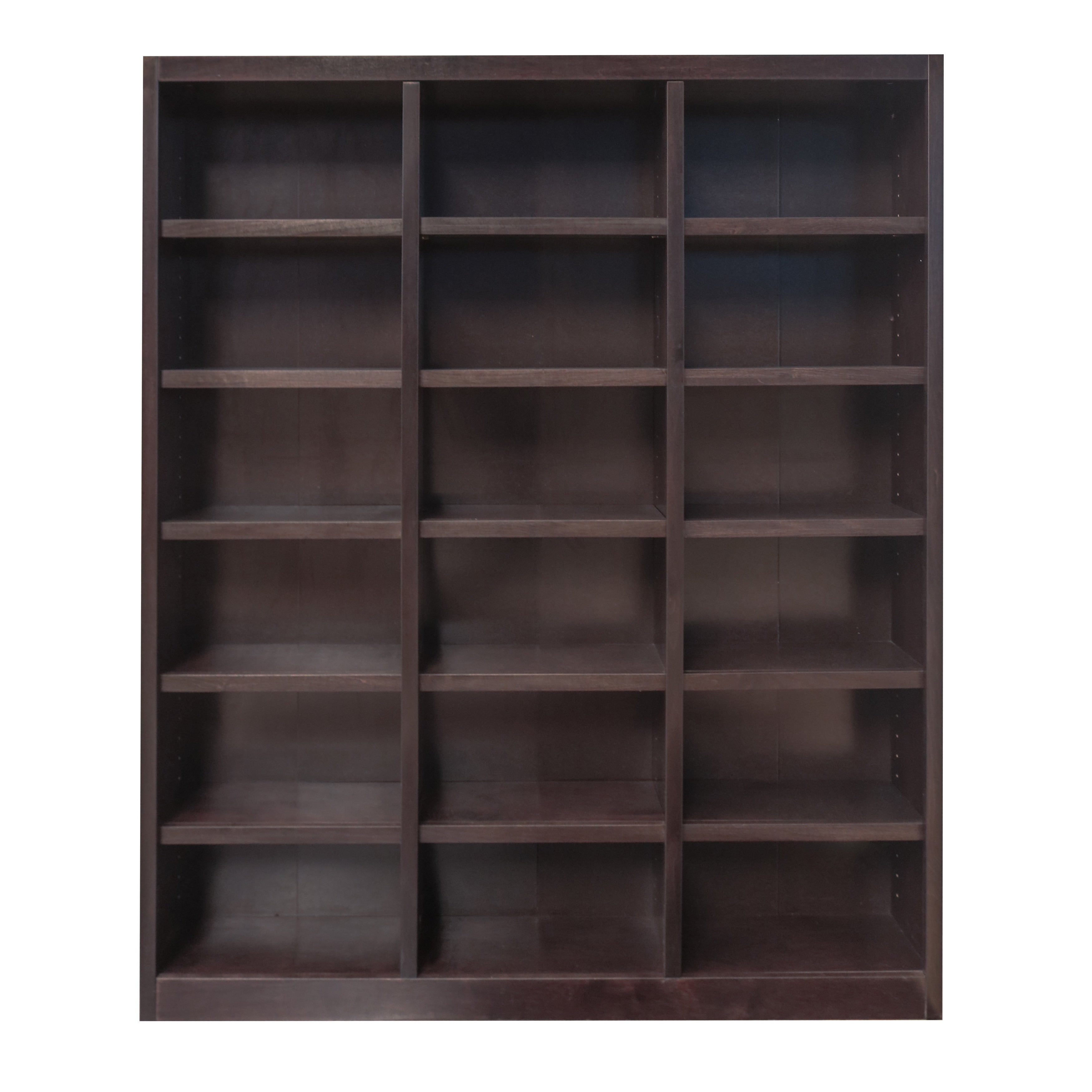 Concepts In Wood Mi7284 72 X 84 Wall Storage Unit Cherry Finish