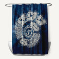 Conch Animal Print Shower Curtain