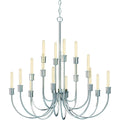 Concord 16 Light Indoor Polished Nickel Chandelier