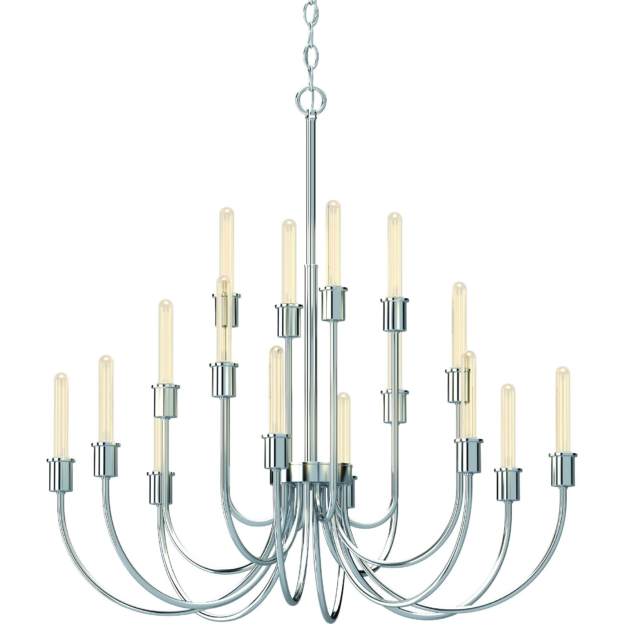Concord 16 Light Indoor Polished Nickel Chandelier