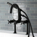 Concord 7 Inch Deck Mount Clawfoot Tub Faucet