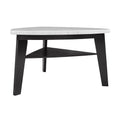 Concordia White Marble Top 60 Inch Counter Height Dining Table By Greyson Living Black