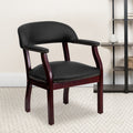Black Leather Conference Chair