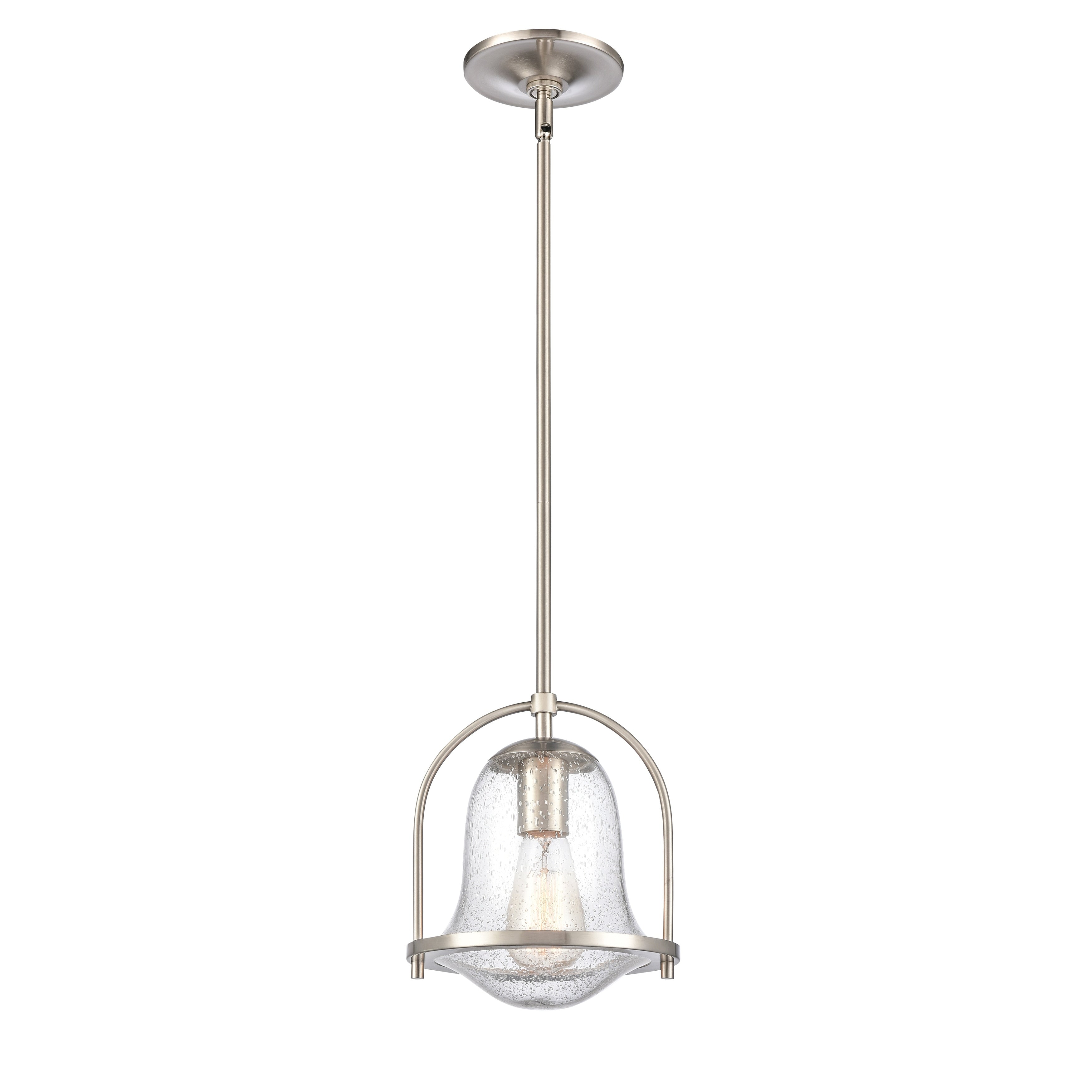 Connection 8 Inch Wide 1 Light Mini Pendant In Oil Rubbed Bronze 8In W X 8In D X 9In H