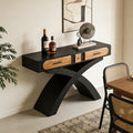 Console Table Center Table With 2 Drawers Rustic Side Table Sofa Table Hallway Table Entryway Table