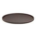 Kraftware Contempo 14 Inch Round Serving Tray With 1.5 Inch Rim