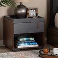 Contemporary 1 Drawer Nightstand