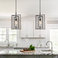 Modern Pendant Hanging Ceilling Lighting Fixture For Kitchen Island Dining Room W12 Xh20.4