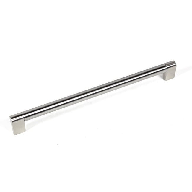 Contemporary 12.125 Inch Sub Zero Stainless Steel Finish Cabinet Bar Pull Handle Case Of 10