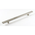 Contemporary 16 Rectangular Design Stainless Steel Finish Cabinet Bar Pull Handle Case Of 5