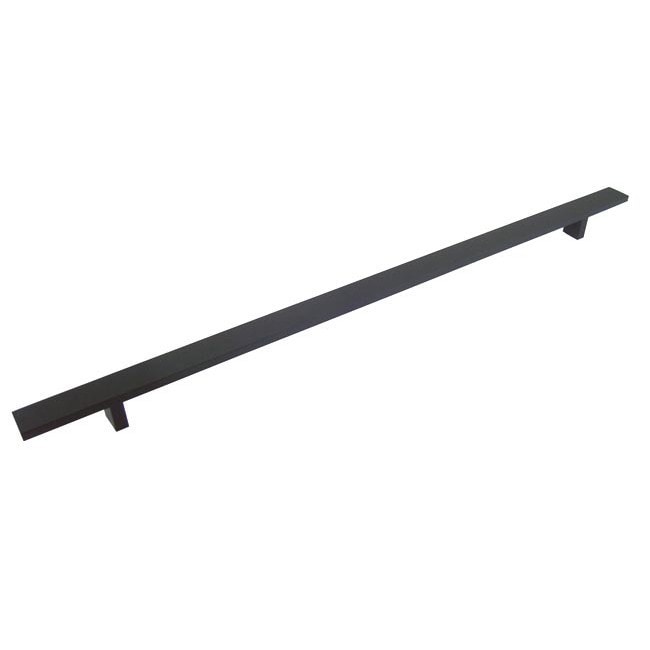 Contemporary 20 Rectangular Design Matte Black Finish Cabinet Bar Pull Handle Case Of 25