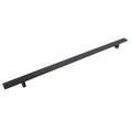 Contemporary 20 Rectangular Design Matte Black Finish Cabinet Bar Pull Handle Case Of 5