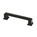 Contemporary 4.25 Inch Roma Stainless Steel Oil Rubbed Bronze Finish Square Cabinet Bar Pull Handle Case Of 10