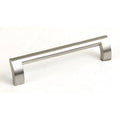 Contemporary 5.5 Inch Butterfly Design Brushed Nickel Cabinet Bar Pull Handles Case Of 25 Silver