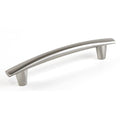 Contemporary Round Arch Design Stainless Steel Finish 6.5 Inch Cabinet Bar Pull Handle Pack Of 10