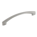 Contemporary 7 1 8 Inch High Heel Arch Design Stainless Steel Finish Cabinet Bar Pull Handle Case Of 15