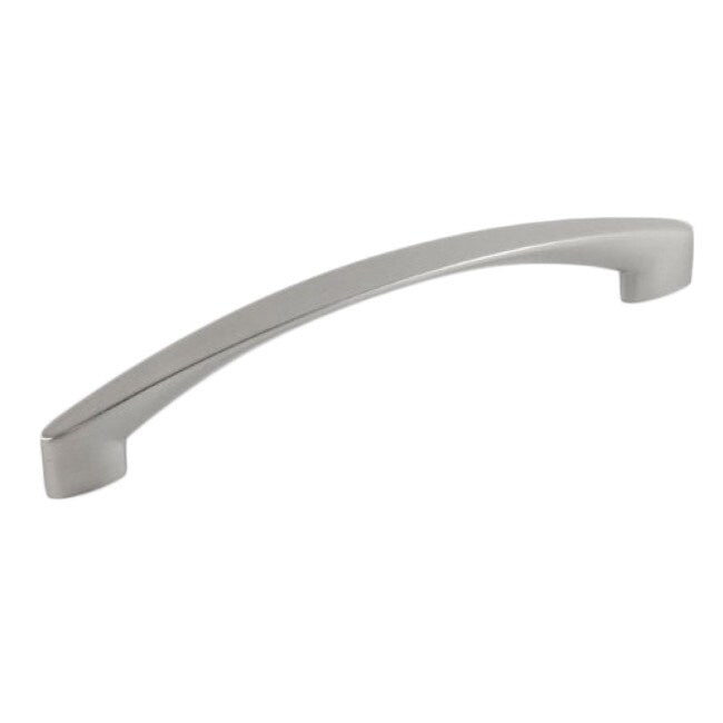 Contemporary 7 1 8 Inch High Heel Arch Design Stainless Steel Finish Cabinet Bar Pull Handle Case Of 15
