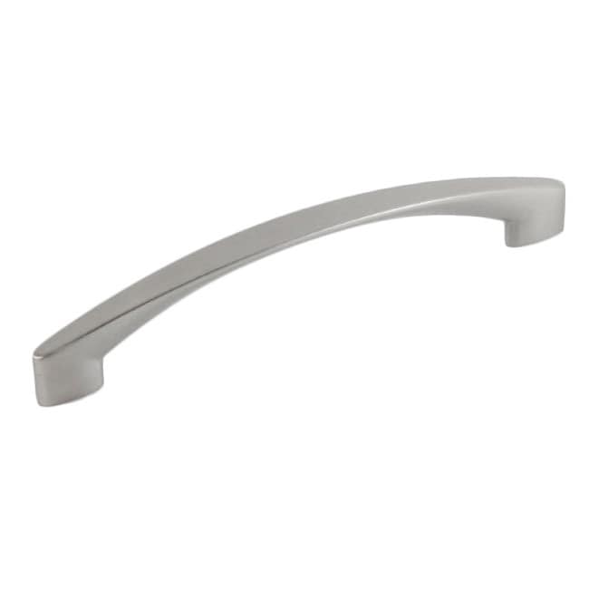 Contemporary 7 1 8 Inch High Heel Arch Design Stainless Steel Finish Cabinet Bar Pull Handle Case Of 25
