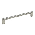 Contemporary 8 1 8 Inch Key Shape Design Stainless Steel Finish Cabinet Bar Pull Handle Case Of 4