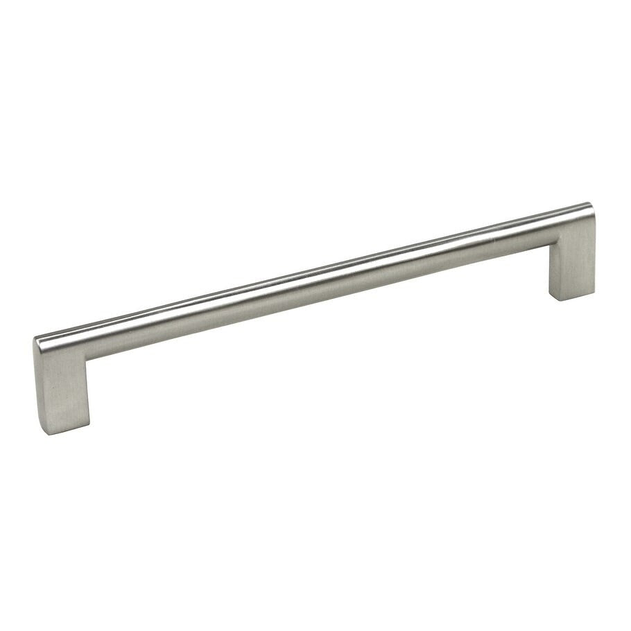 Contemporary 8 1 8 Inch Key Shape Design Stainless Steel Finish Cabinet Bar Pull Handle Case Of 4