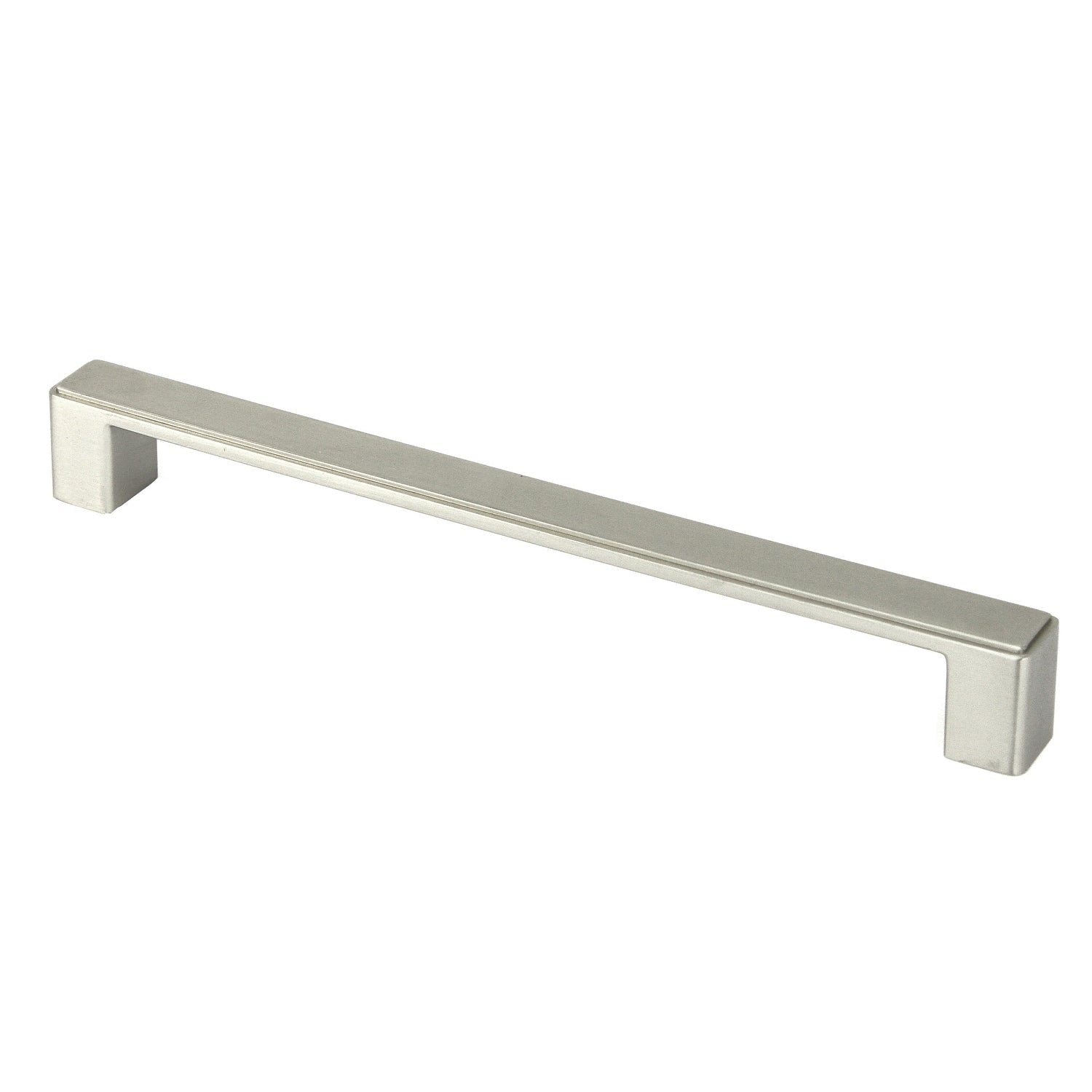 Contemporary 8 3 8 Inch Nepoli Stainless Steel Brushed Nickel Finish Square Cabinet Bar Pull Handle Case Of 4