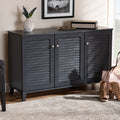 Copper Grove Zdolbuniv Wood 8 Shelf Shoe Storage Cabinet