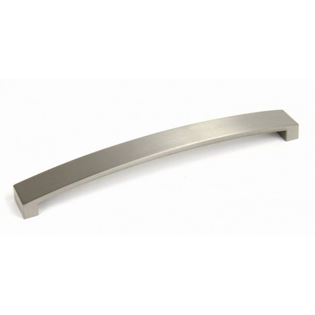 Contemporary 9 1 4 Flat Arch Stainless Steel Finish Cabinet Bar Pull Handle Case Of 25