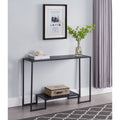 Porch Den Rosa Black Metal Console Table