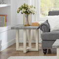Contemporary End Table Durable Mdf Top Ideal For Smaller Spaces