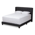 Contemporary Fabric Bed By Baxton Studio