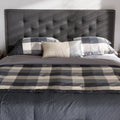 Contemporary Fabric Headboard By Baxton Studio