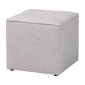 Contemporary Fabric Ottoman By Baxton Studio
