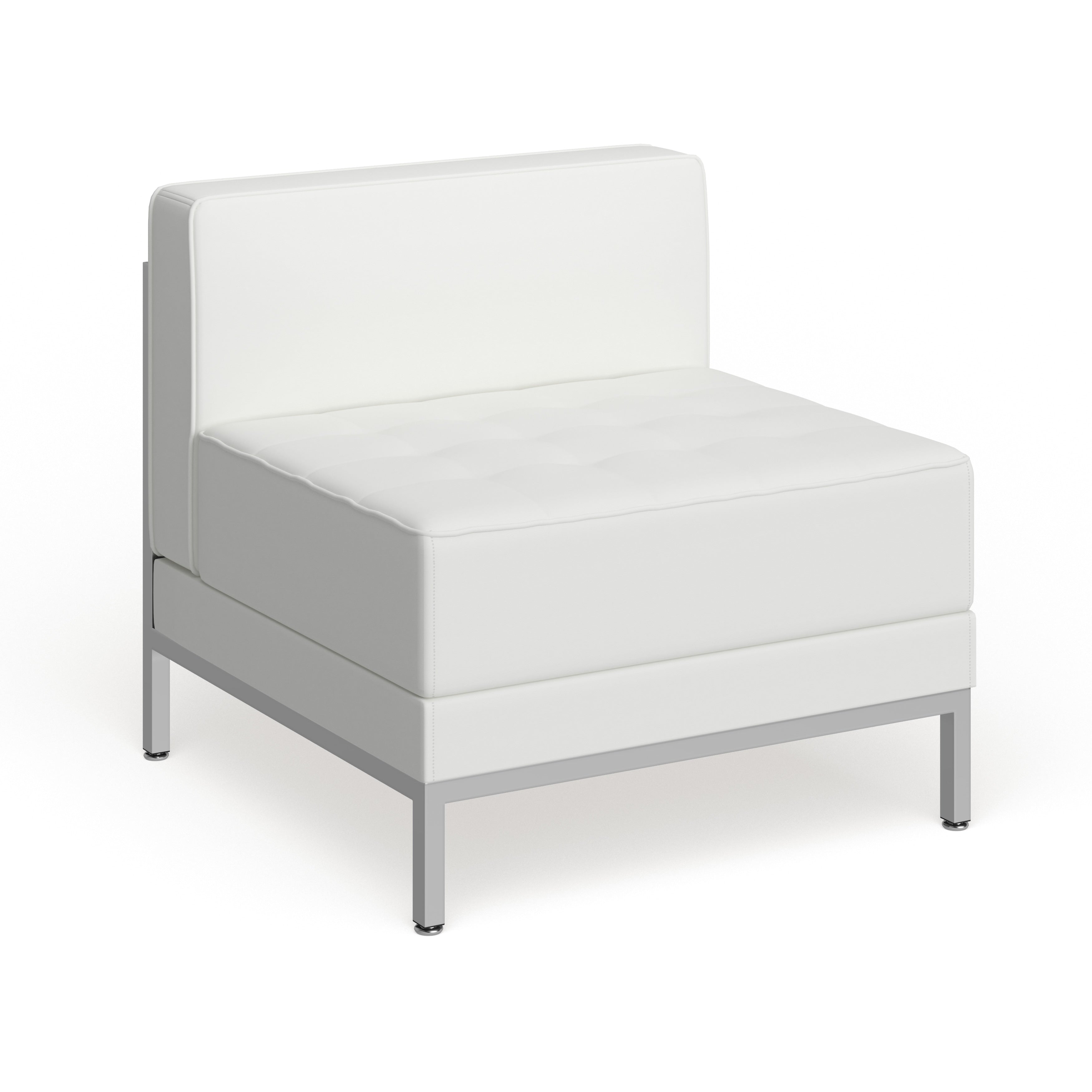 Strick Bolton Wolcott Contemporary Leather Middle Chair