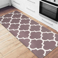 Contemporary Modern Moroccan Trellis Anti Fatigue Standing Mat