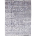 Contemporary Modern One Of A Kind Hand Knotted Area Rug 9 X 12