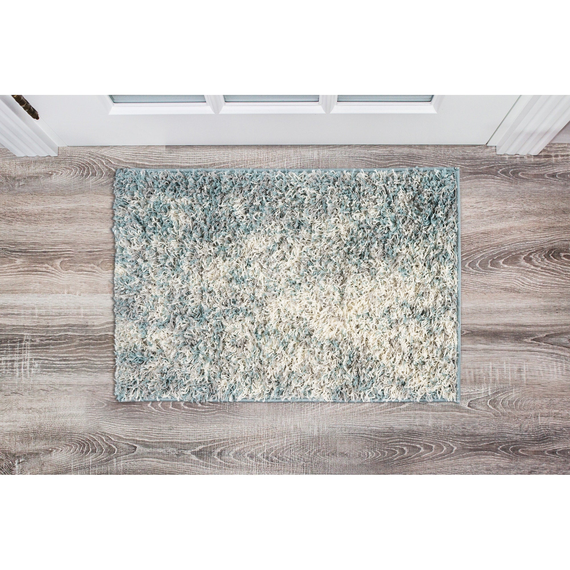 Contemporary Ombre Soft Plush Shag Area Rug