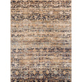 Traditional Sand Multi Floral Distressed Rug 96 X 13